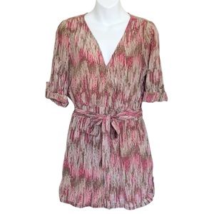 Charlie Jade 100% Silk Romper Sz S